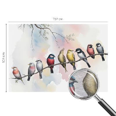 Modernus fototapetas Fugle ant žalios