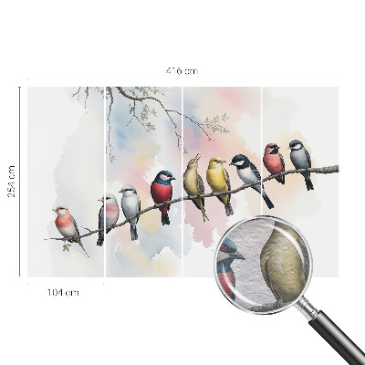 Modernus fototapetas Fugle ant žalios