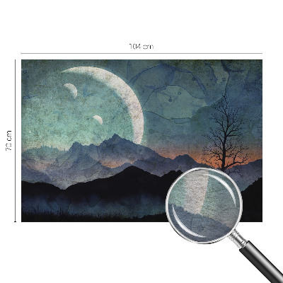 Plaunamas flizelininis fototapetas Natlandskab