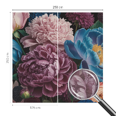 Aukštos kokybės fototapetas Spalvingas žiedas