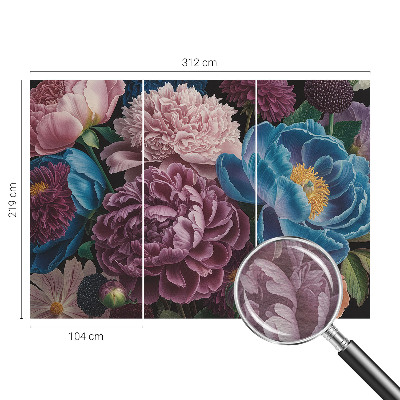 Aukštos kokybės fototapetas Spalvingas žiedas