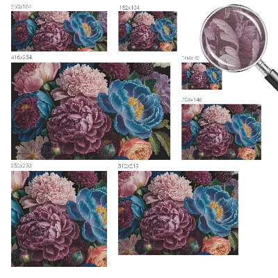 Aukštos kokybės fototapetas Spalvingas žiedas