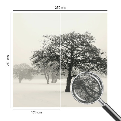 Dekoratyvinis fototapetas Vintertræer