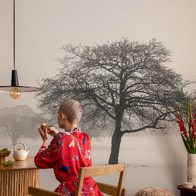 Dekoratyvinis fototapetas Vintertræer