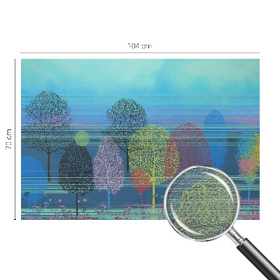 Sienų danga fototapetas Spalvinga harmonika