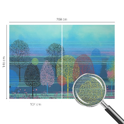 Sienų danga fototapetas Spalvinga harmonika