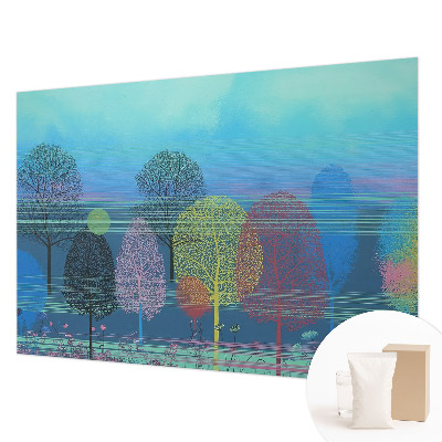 Sienų danga fototapetas Spalvinga harmonika