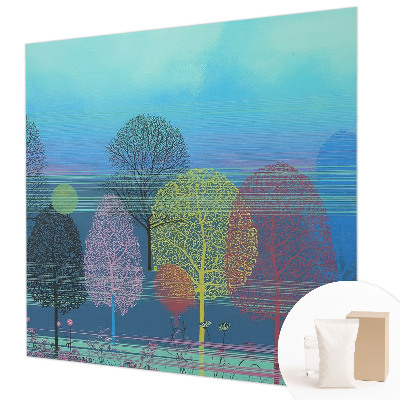 Sienų danga fototapetas Spalvinga harmonika