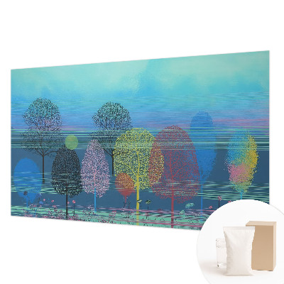 Sienų danga fototapetas Spalvinga harmonika