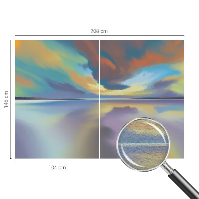 Fototapetas Regnbue solnedgang