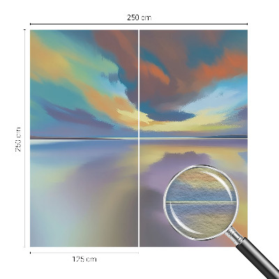 Fototapetas Regnbue solnedgang