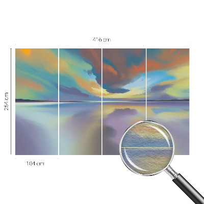 Fototapetas Regnbue solnedgang