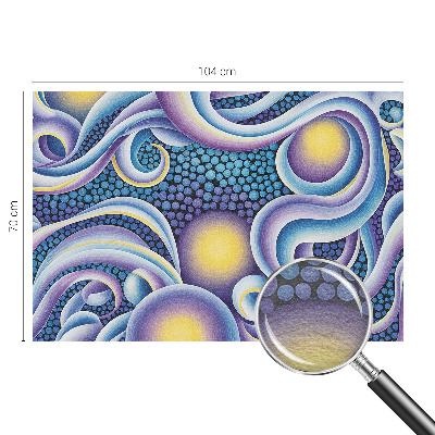 Plaunamas flizelininis fototapetas Spalvingi švilpukai