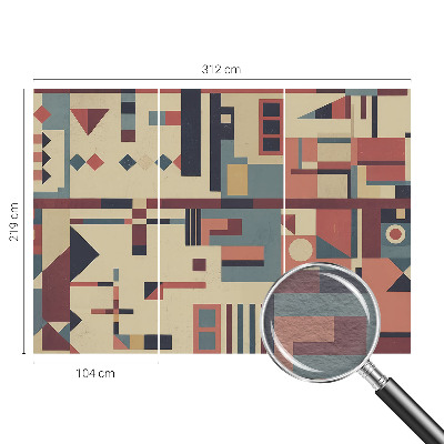 Fototapetas ant sienos Abstrakti kompozicija