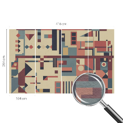 Fototapetas ant sienos Abstrakti kompozicija