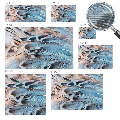 Modernus fototapetas Mėlynasis fjeras