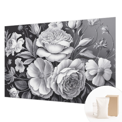 Stilingas fototapetas Grå bloomster