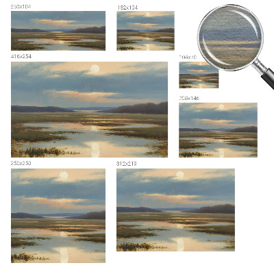 Flizelininis fototapetas Atmosferinis kraštovaizdis