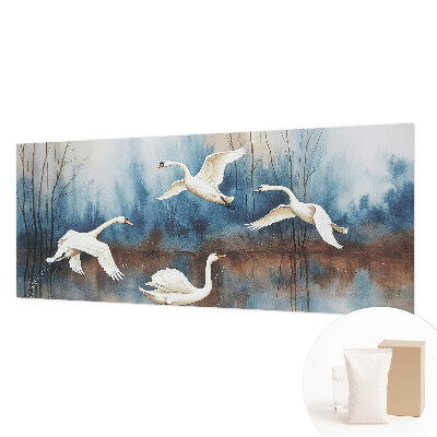 Plaunamas flizelininis fototapetas Fugle i flugt