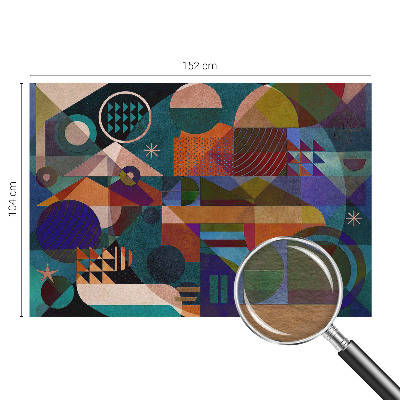 Fototapetas pagal užsakymą su geometrinio meno motyvu