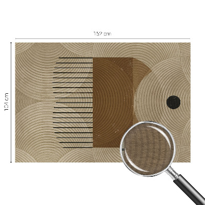 Aukštos kokybės fototapetas su „Harmonijos geometrija“ motyvu