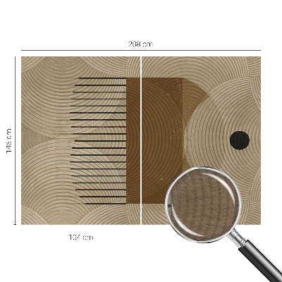 Aukštos kokybės fototapetas su „Harmonijos geometrija“ motyvu