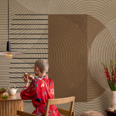 Aukštos kokybės fototapetas su „Harmonijos geometrija“ motyvu