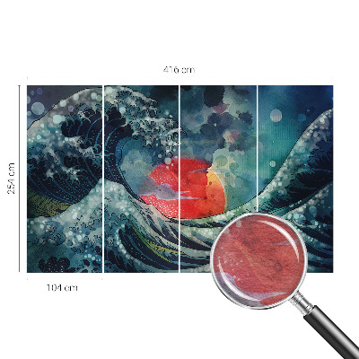 Stilingas fototapetas Okeaniniskas Øst