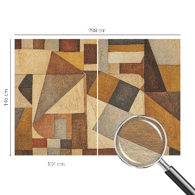 Fototapetas su geometrine abstrakcija