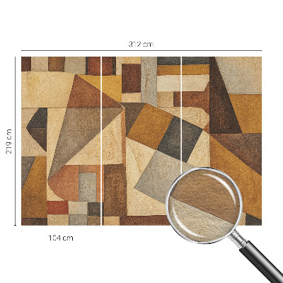 Fototapetas su geometrine abstrakcija