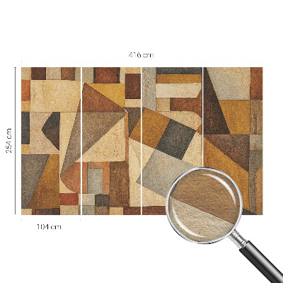 Fototapetas su geometrine abstrakcija