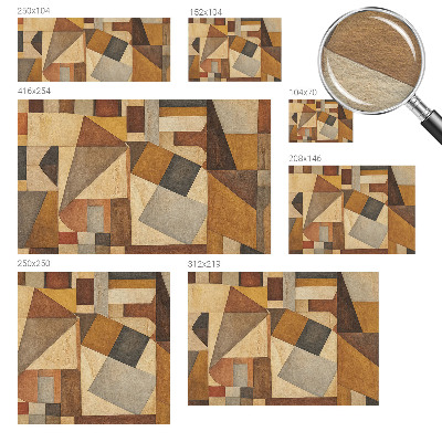 Fototapetas su geometrine abstrakcija