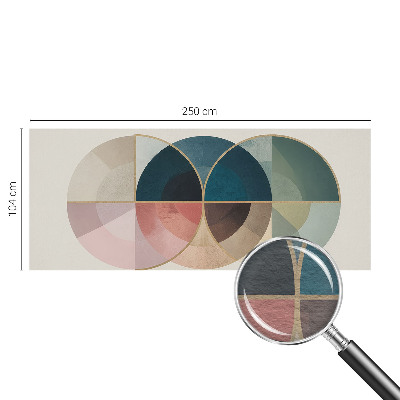 Plaunamas flizelininis fototapetas su geometriniu elegancijos raštu