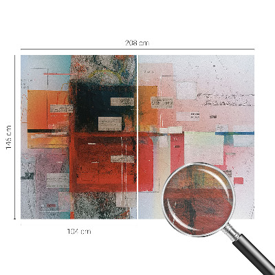 Fototapetas miegamajam Abstrakti kompozicija