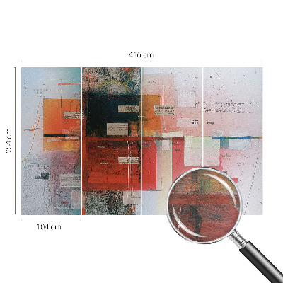 Fototapetas miegamajam Abstrakti kompozicija