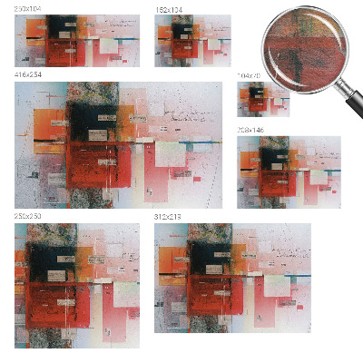 Fototapetas miegamajam Abstrakti kompozicija