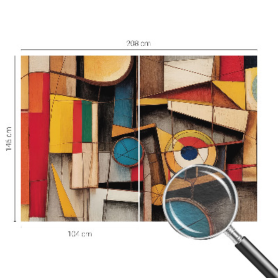 Dekoratyvinis fototapetas Geometriniai dydžiai