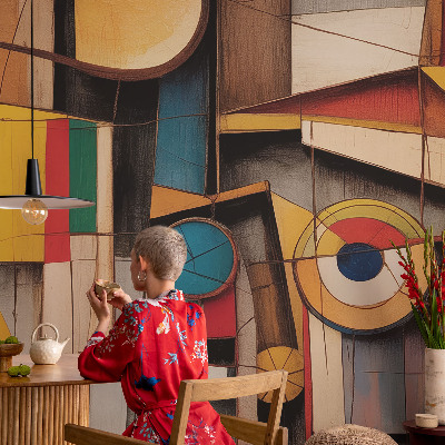 Dekoratyvinis fototapetas Geometriniai dydžiai