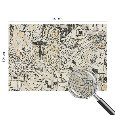 Stilingas fototapetas Geometrinė abstrakcija