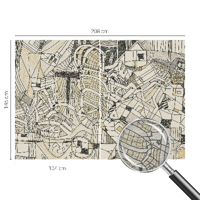 Stilingas fototapetas Geometrinė abstrakcija