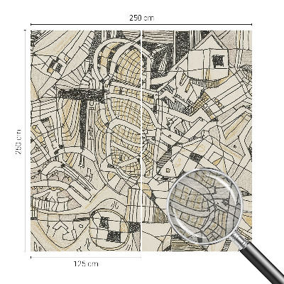 Stilingas fototapetas Geometrinė abstrakcija