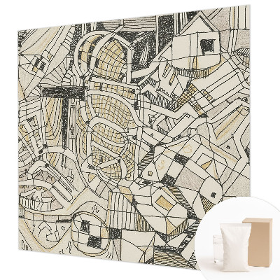 Stilingas fototapetas Geometrinė abstrakcija