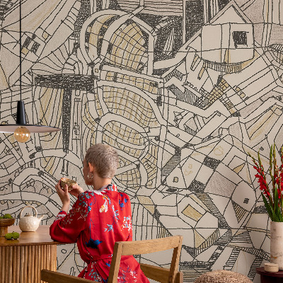 Stilingas fototapetas Geometrinė abstrakcija