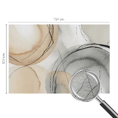 Aukštos kokybės fototapetas su geometrinės harmonikos motyvu