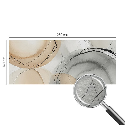 Aukštos kokybės fototapetas su geometrinės harmonikos motyvu