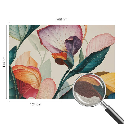 Fototapetas flizelino pagrindu Spalvingas žiedas