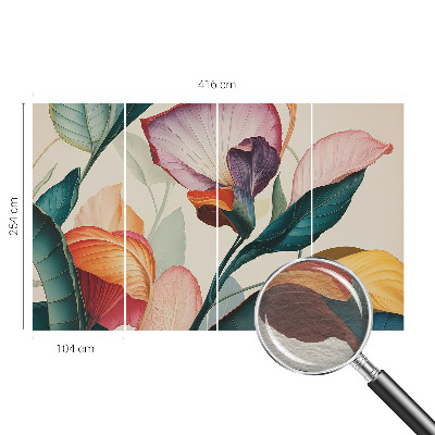 Fototapetas flizelino pagrindu Spalvingas žiedas