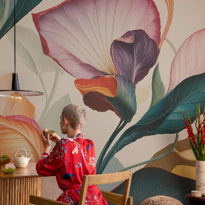 Fototapetas flizelino pagrindu Spalvingas žiedas