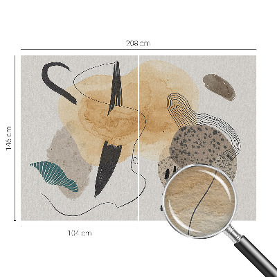 Fototapetas ant sienos Abstrakti kompozicija