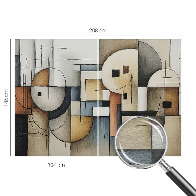 Fototapetas pagal matmenis Geometrinės harmonikos